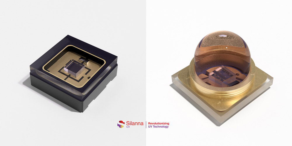 Silanna UV launches far UV-C 235nm and deep UV-C 255nm LEDs