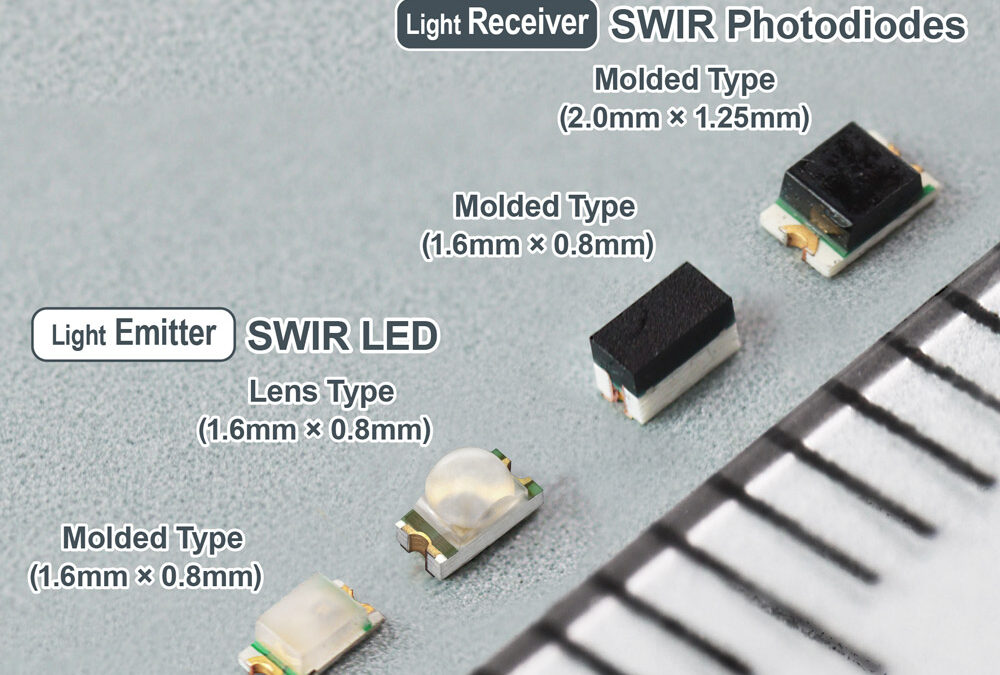 ROHM producing SWIR devices in smallest size class for sensing applications in portable and wearable devices
