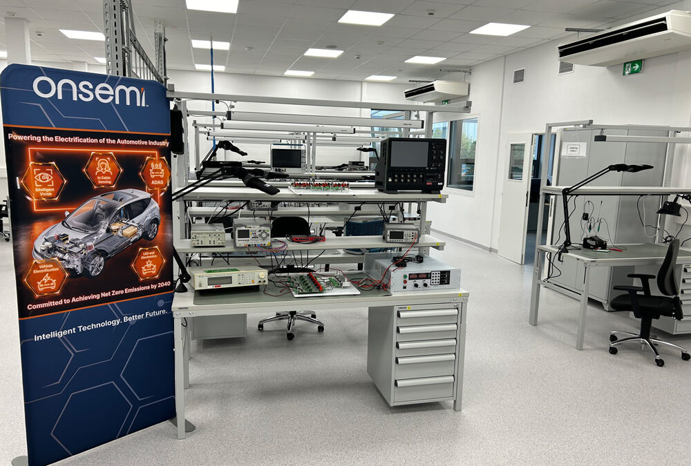 onsemi opens systems application lab for EVs in Europe