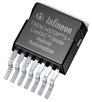 VMAX using Infineon’s CoolSiC hybrid discrete with TRENCHSTOP 5 Fast-Switching IGBT and CoolSiC Schottky diode