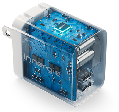 ROHM’s EcoGaN used in Innergie’s 45W output USB-C charger C4 Duo