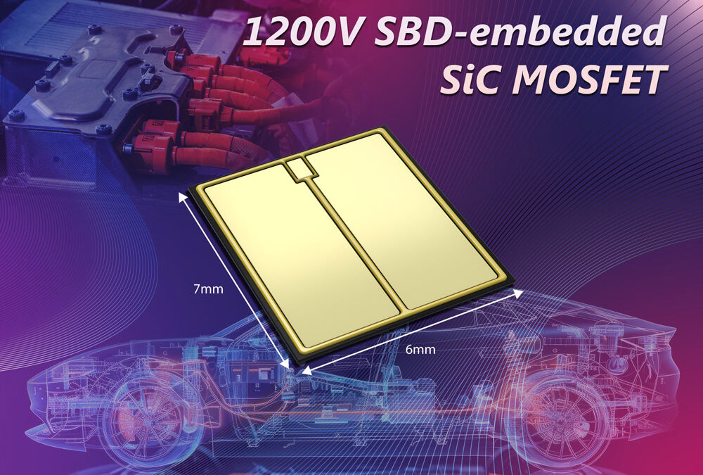 Toshiba ships early test samples of bare die 1200V SiC MOSFET
