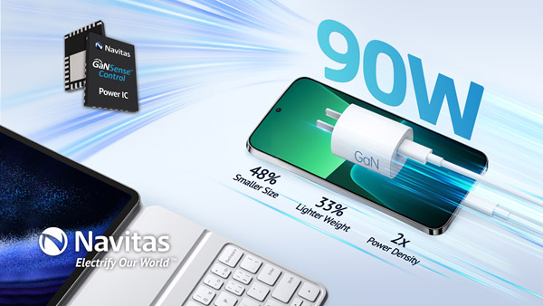 Navitas powering Xiaomi’s 90W next-gen GaN charger