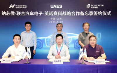 NOVOSENSE, UAES and Innoscience cooperating on power electronics for EVs