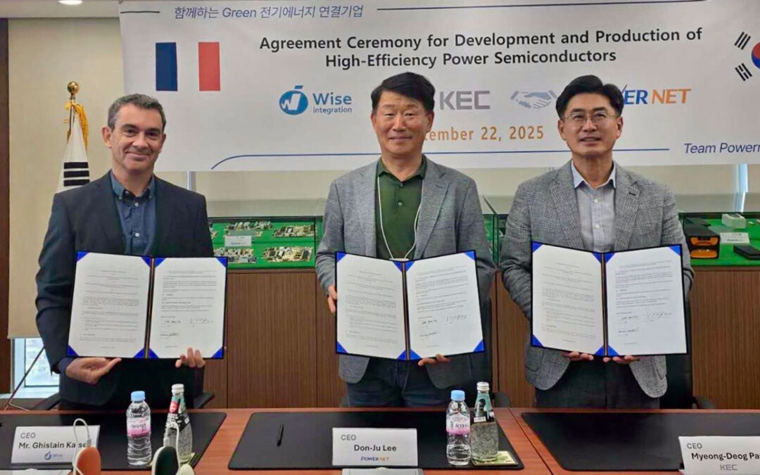Wise Integration, Powernet and KEC sign MoU to co-develop SMPS solutions for AI server power supplies in Korea